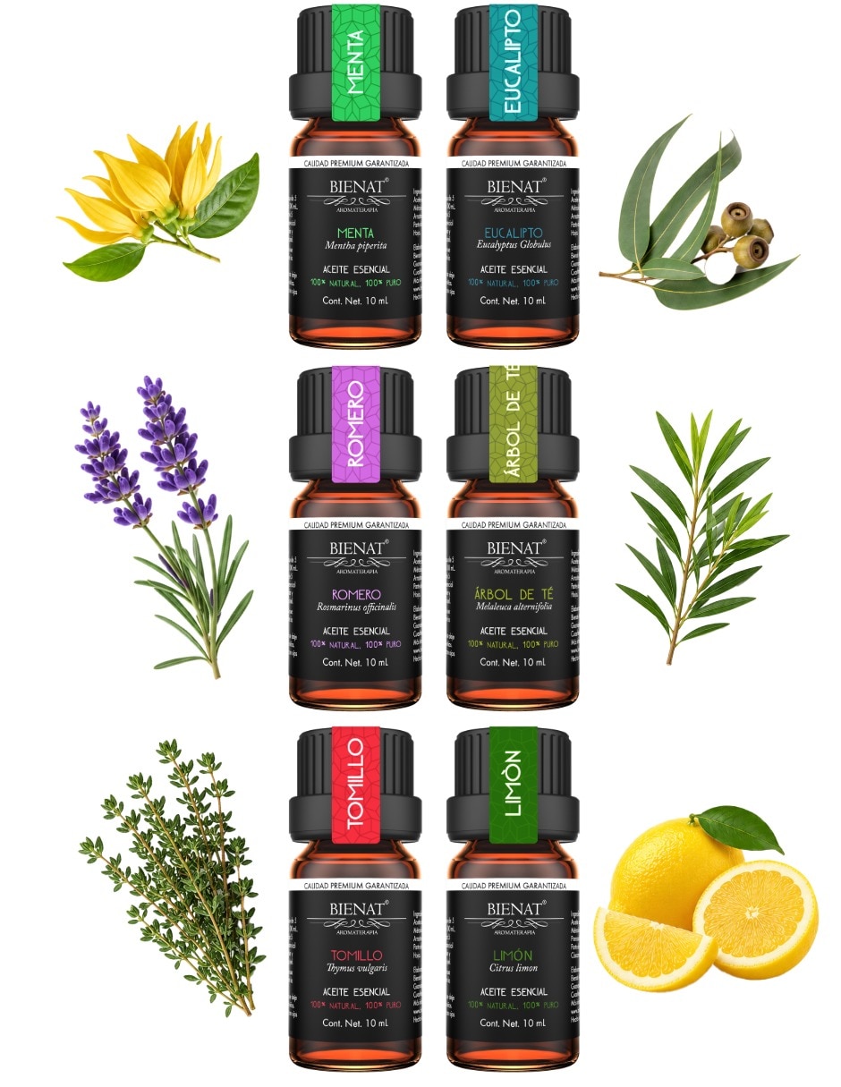 Set aceites de varios aromas