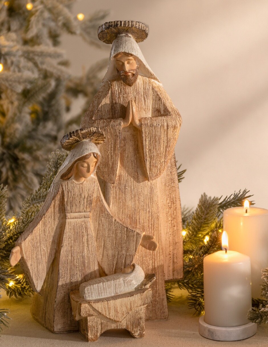 Nacimiento de nacimiento belen de resina 2