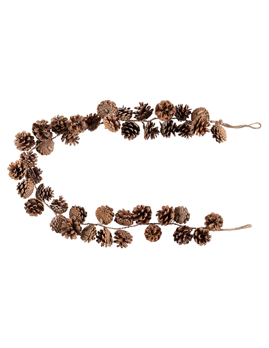 Guirnalda pino piñas con piñas 120