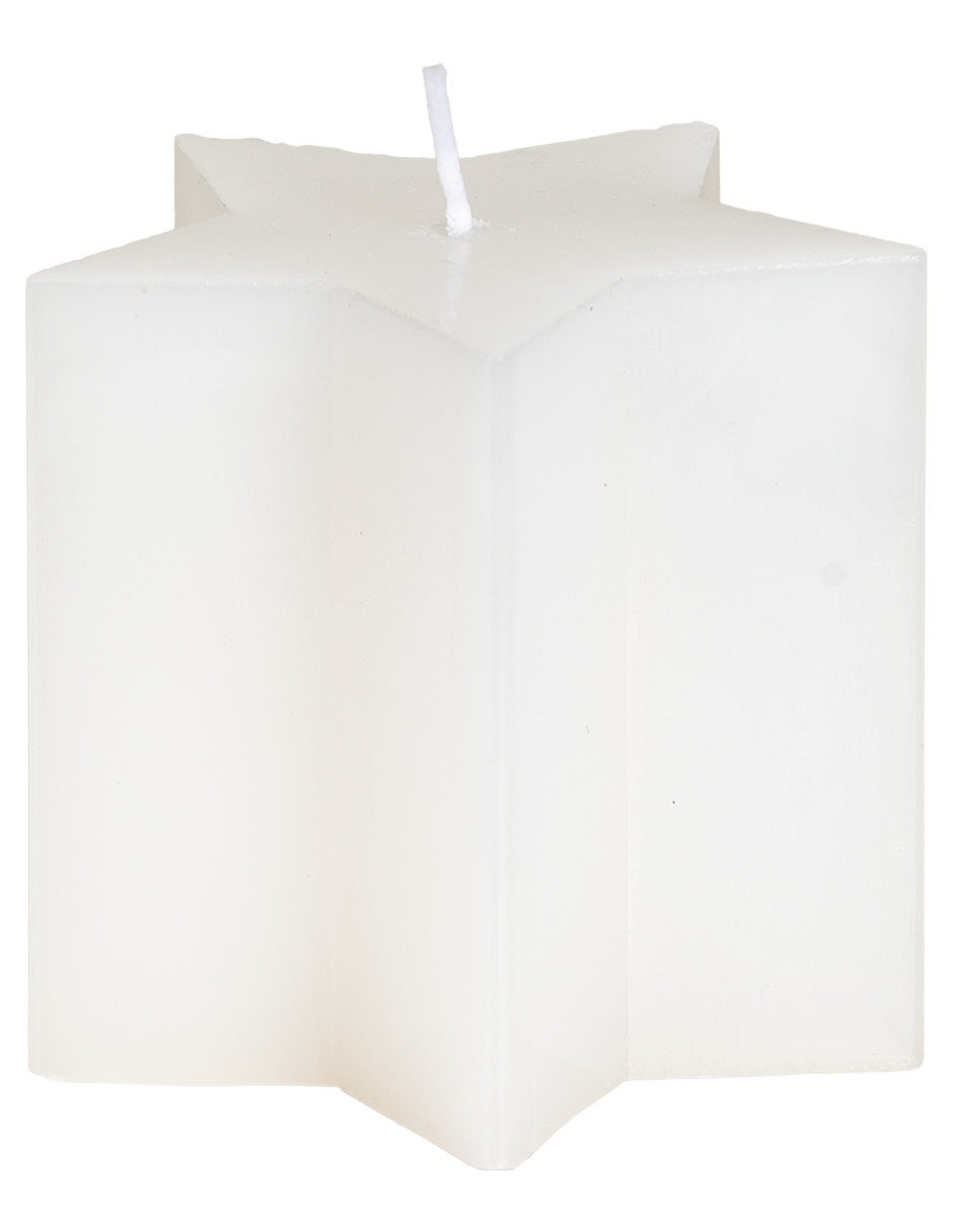 Vela Decorativa ESTRELLA 1 pieza piezas aroma Ámbar