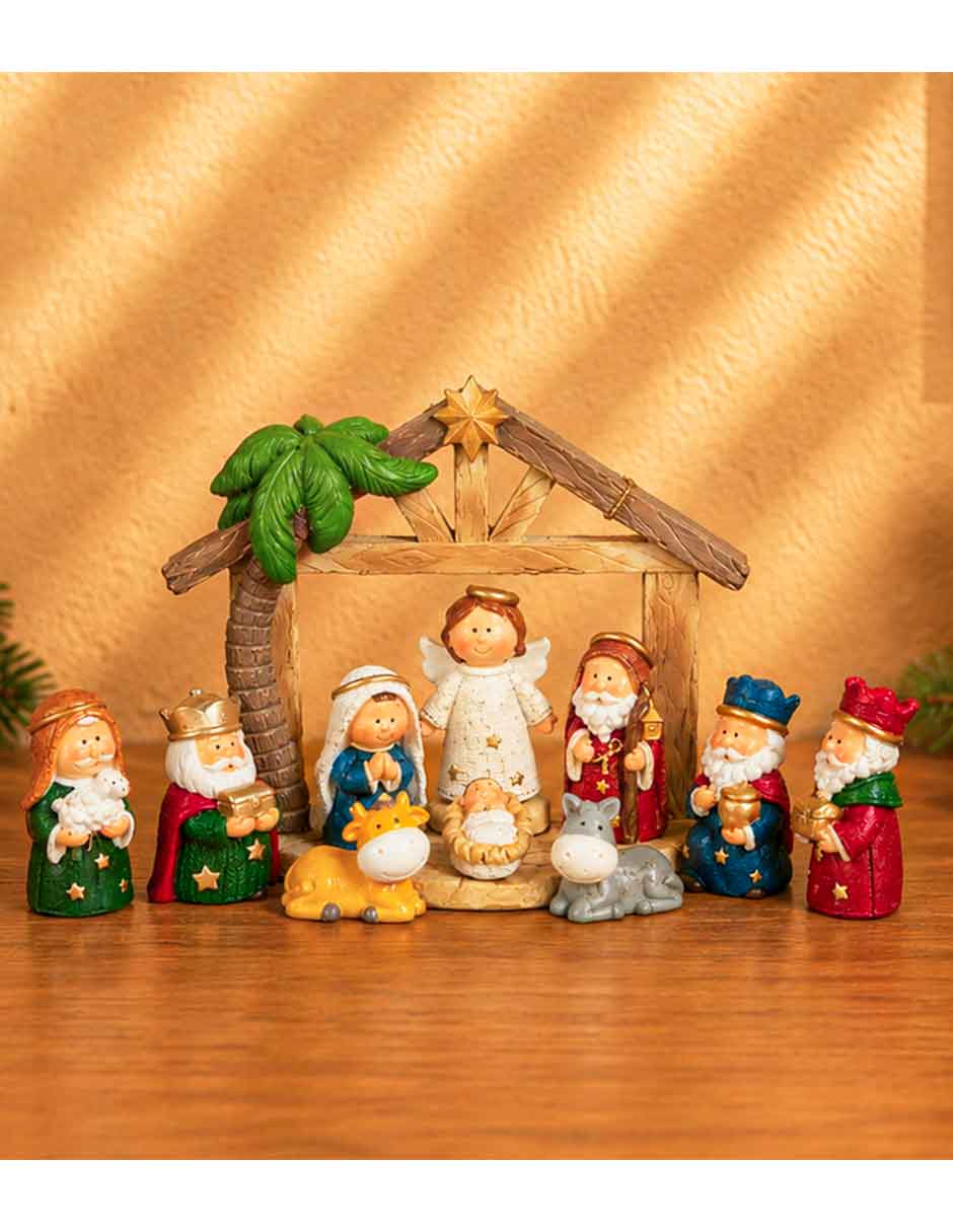 Nacimiento de Nacimiento Navidad de Resina 3