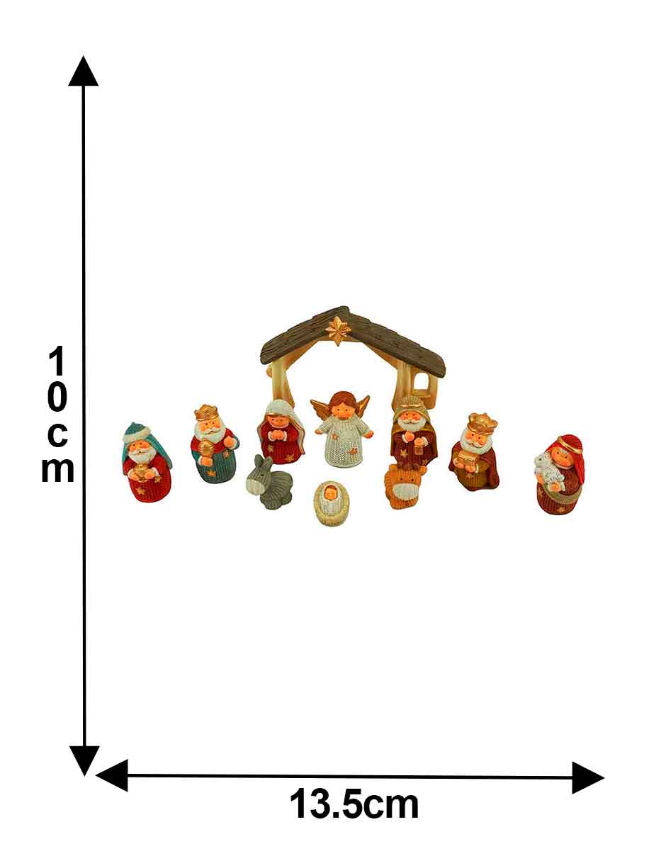 Nacimiento de Nacimiento Navidad de Resina 4
