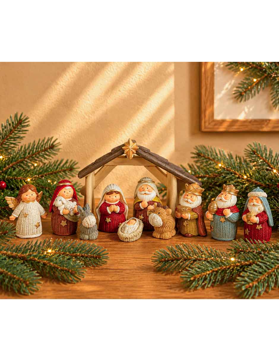 Nacimiento de Nacimiento Navidad de Resina 3