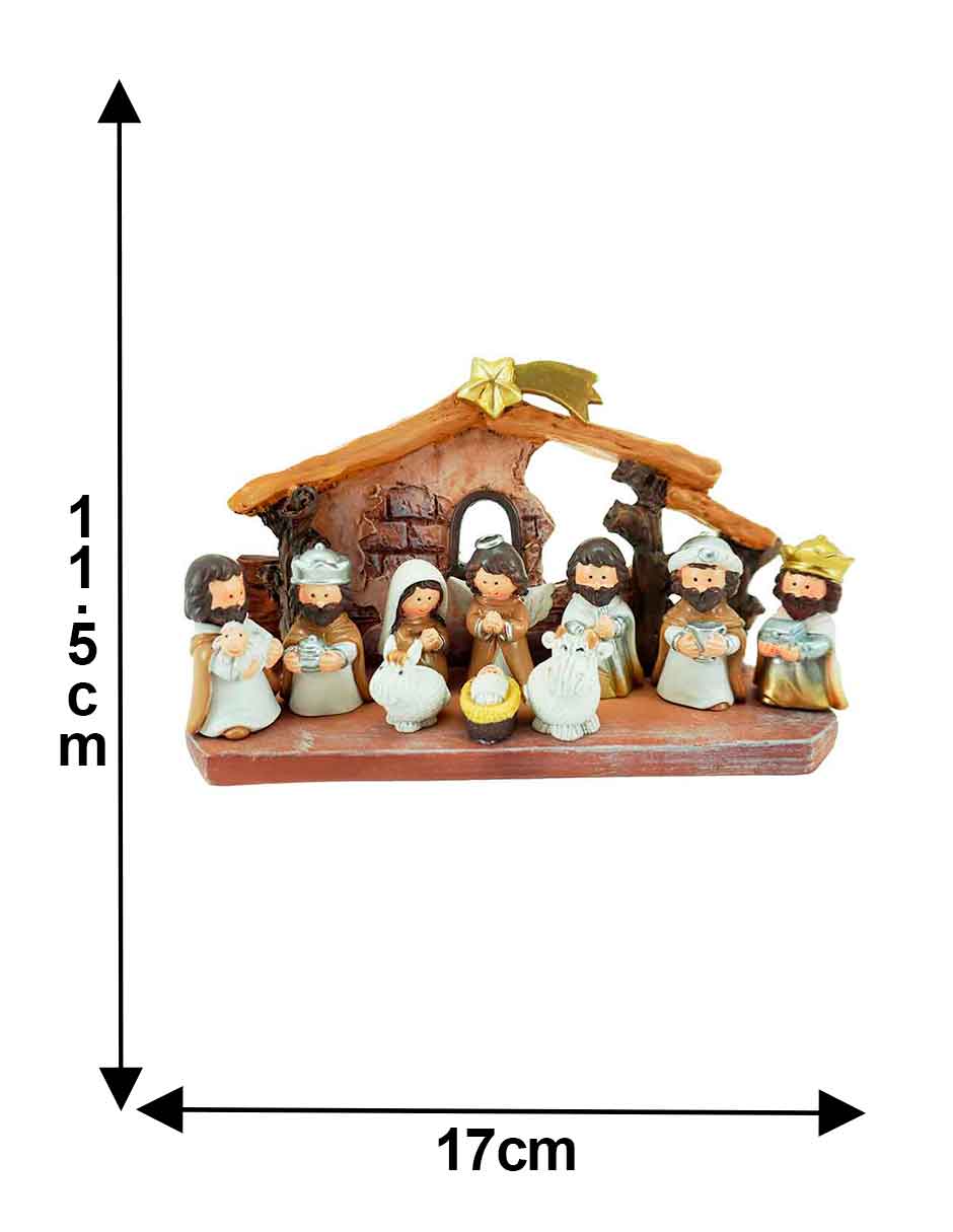 Nacimiento de Nacimiento Navidad de Resina 4