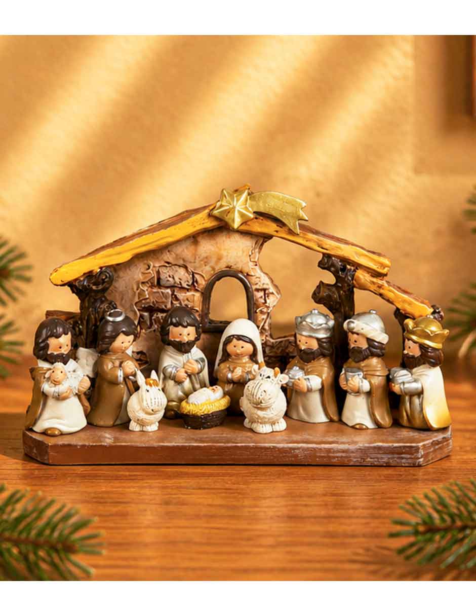 Nacimiento de Nacimiento Navidad de Resina 3