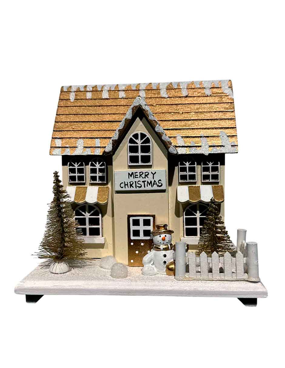 Casa de Casa Navidad de MDF Casa de Casa Navidad de MDF