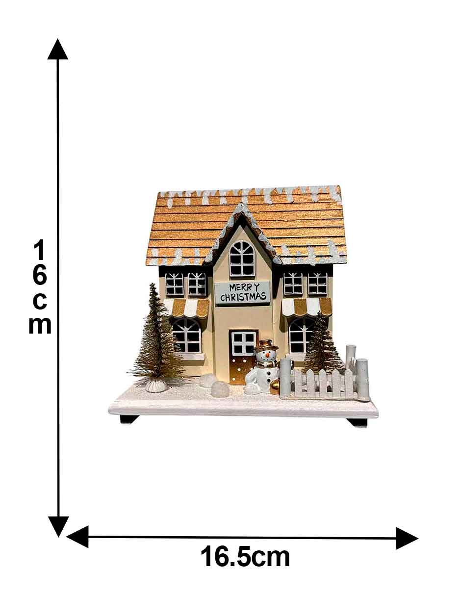 Casa de Casa Navidad de MDF 5