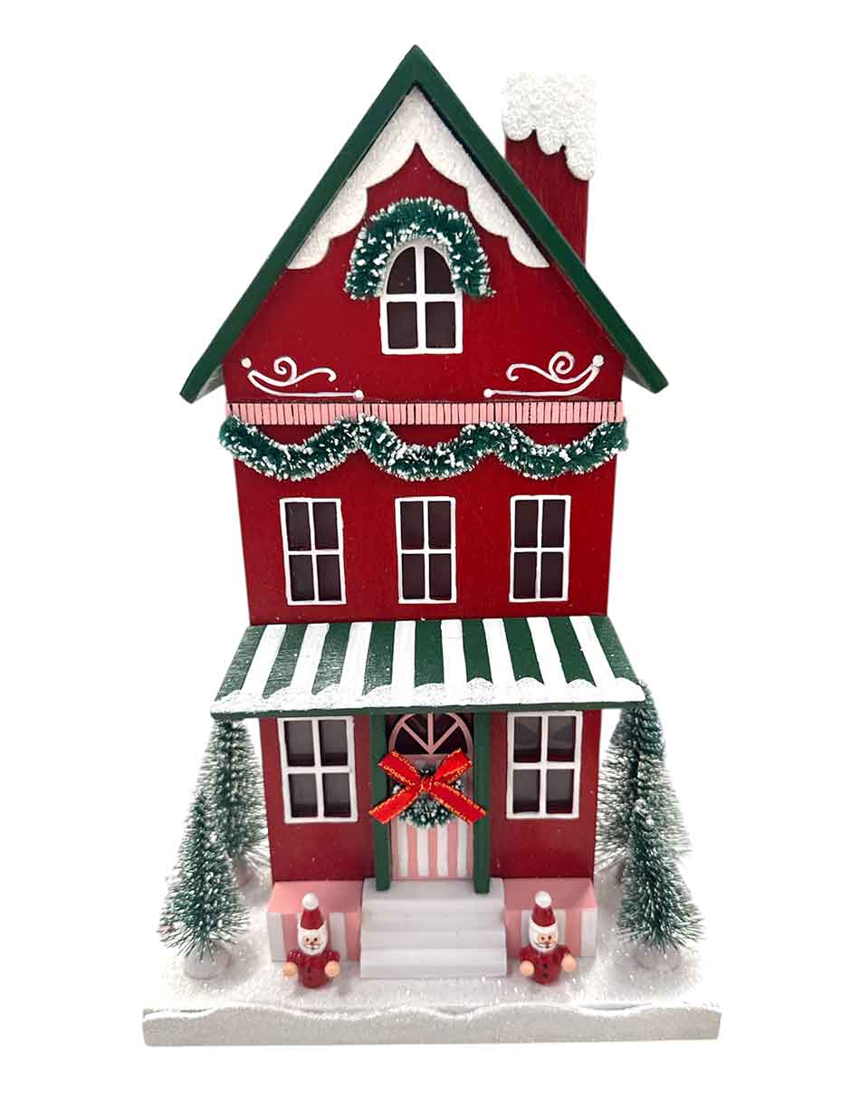 Casa de Casa Navidad de MDF Casa de Casa Navidad de MDF