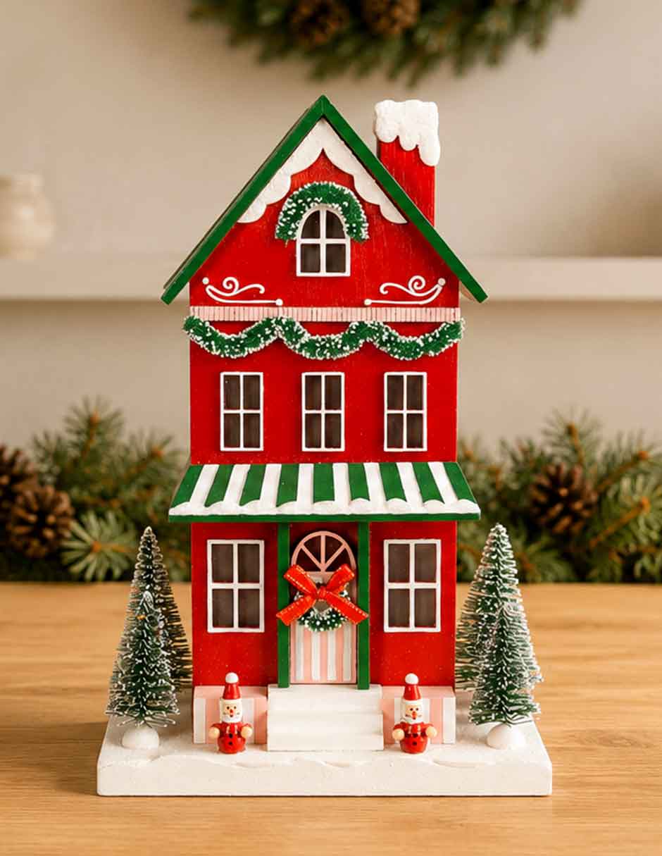 Casa de Casa Navidad de MDF 2