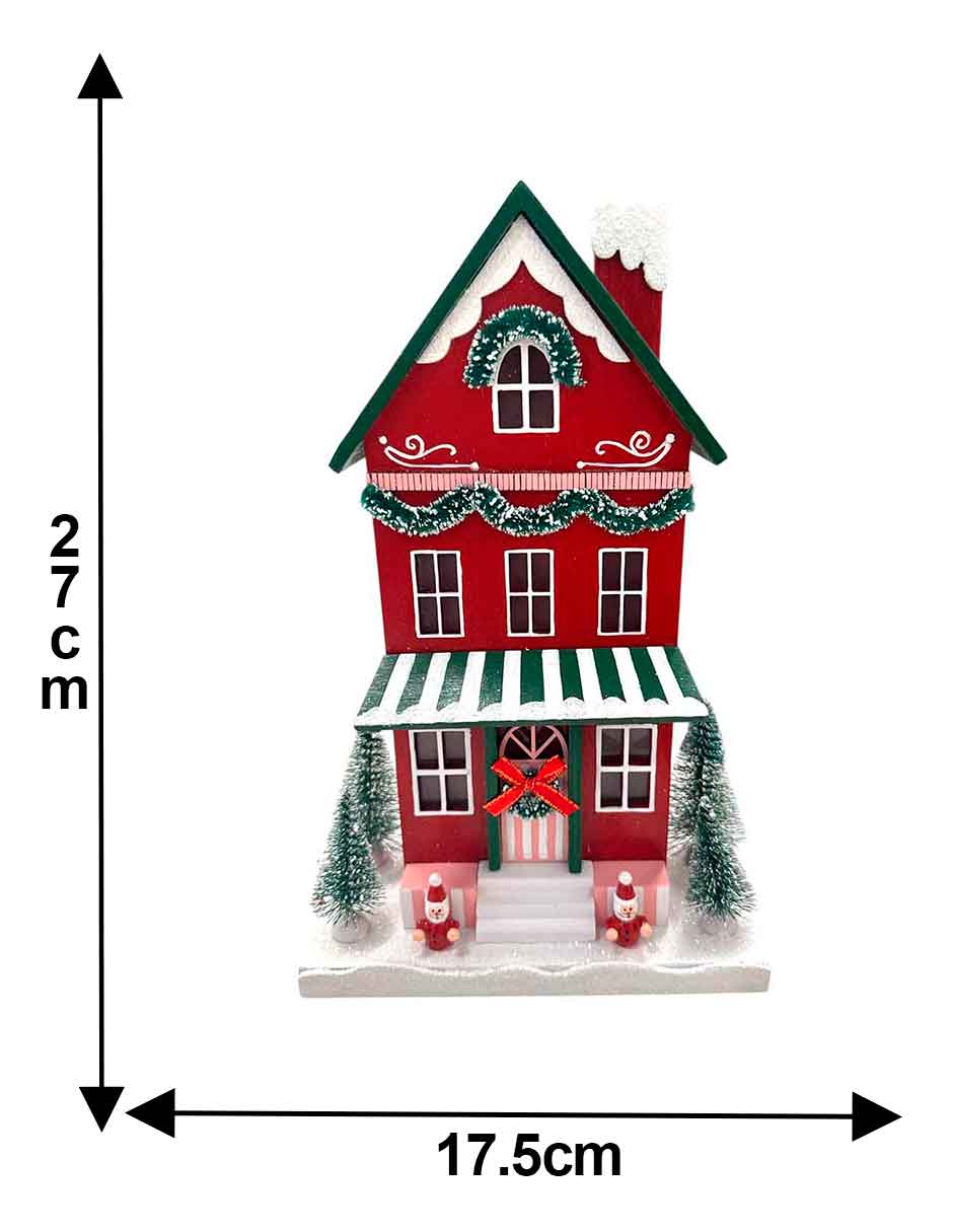 Casa de Casa Navidad de MDF 3
