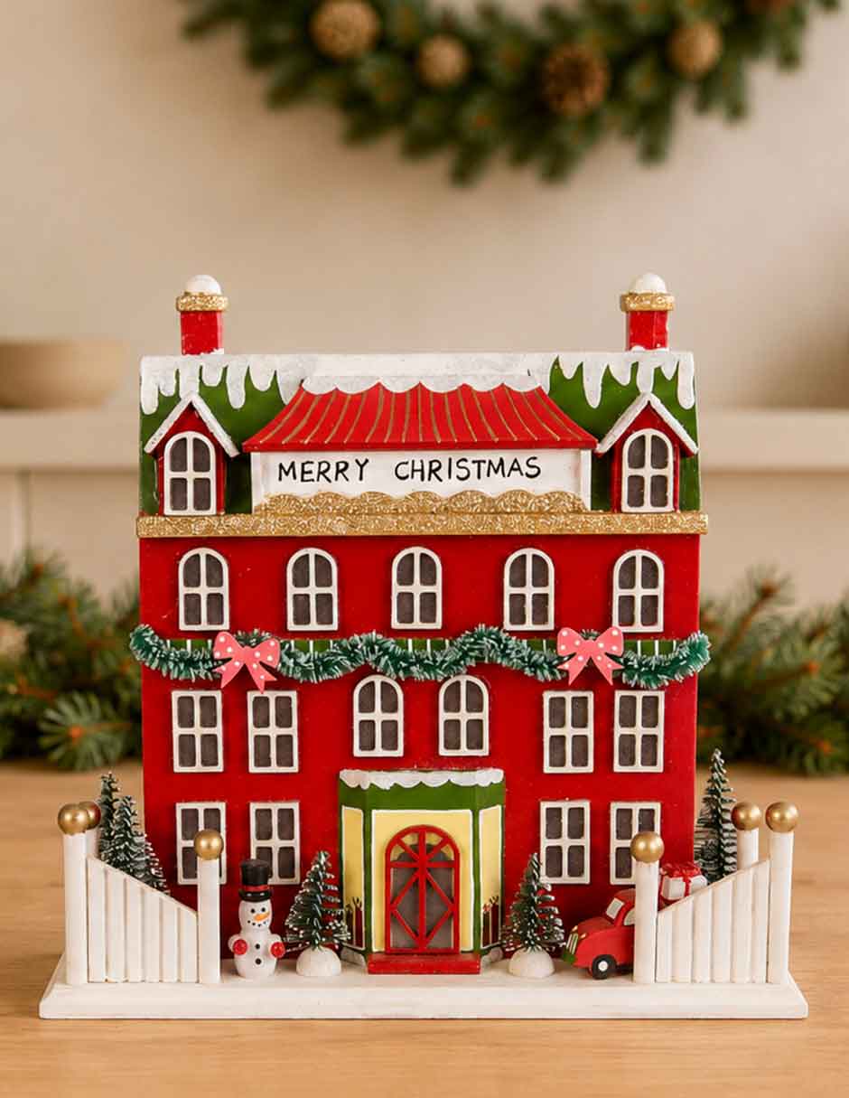Casa de Casa Navidad de MDF 2
