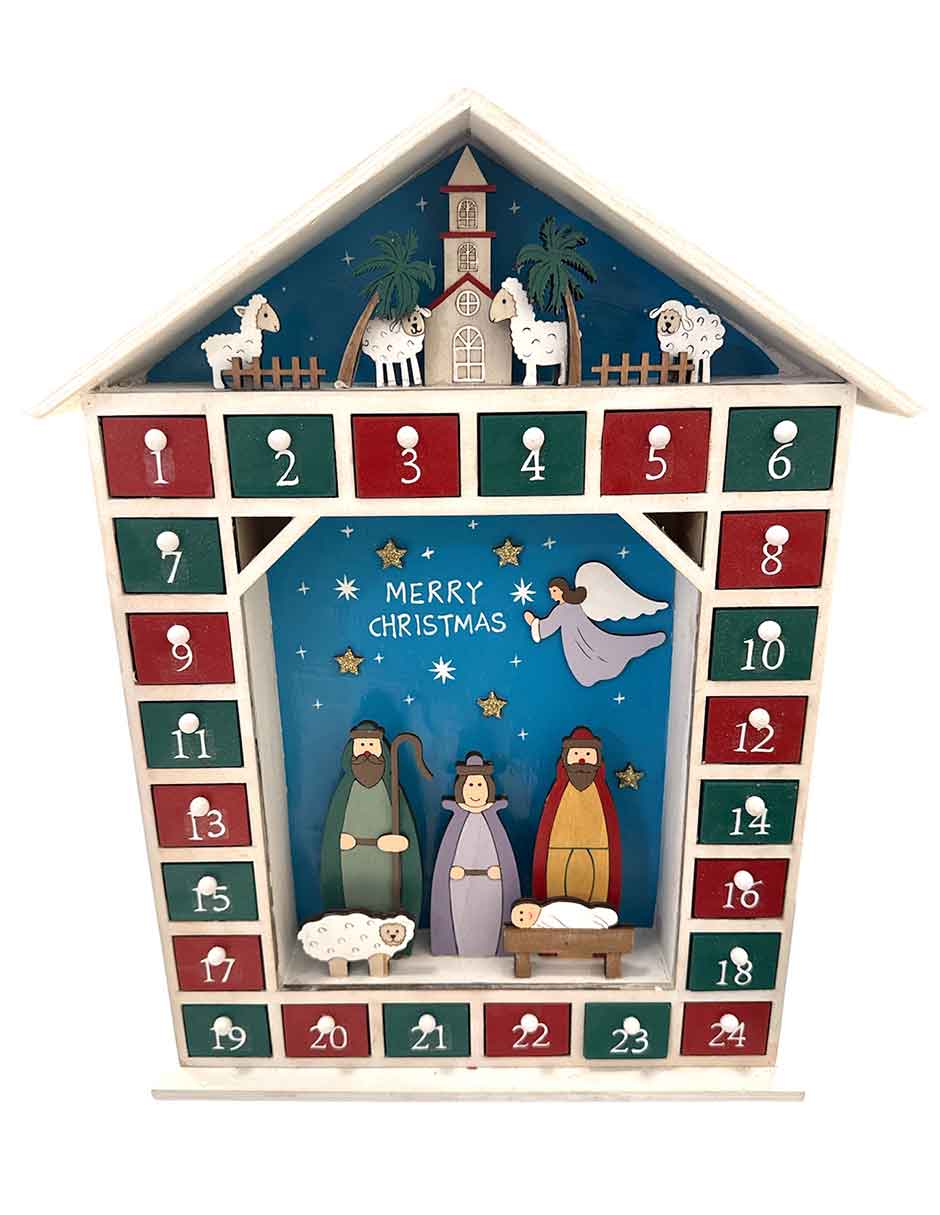 Casa de Casa Navidad de MDF Casa de Casa Navidad de MDF