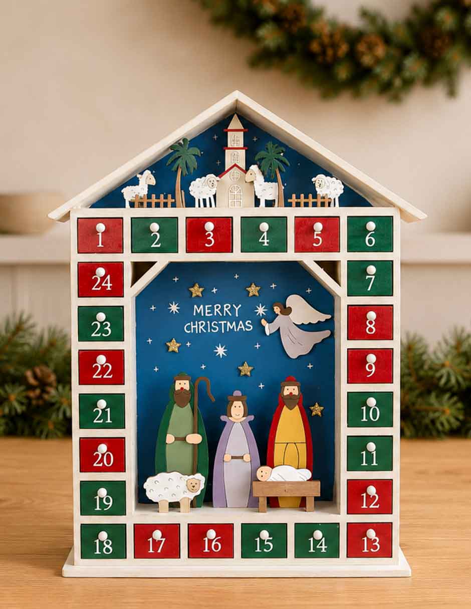 Casa de Casa Navidad de MDF 2