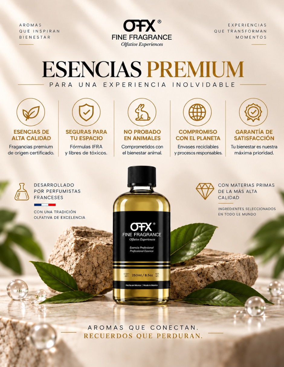 Aceite esencial fine fragrance de té blanco