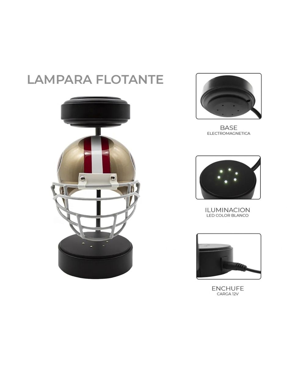 Lámpara led led san francisco 49ers 4