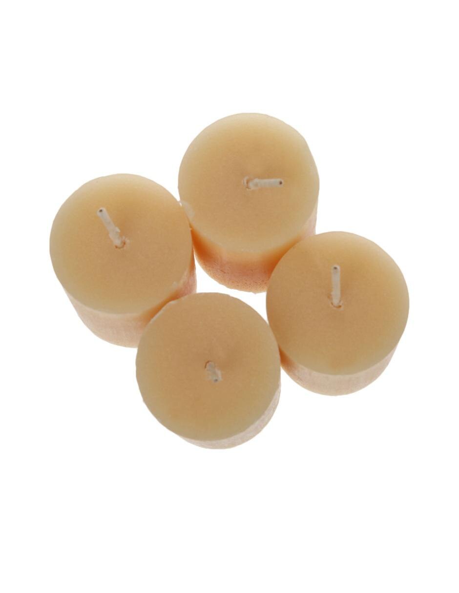 Vela set votiva Velfin 4 piezas aroma vainilla 2