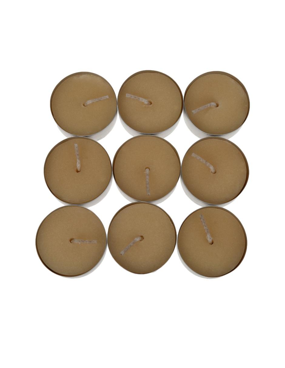 Vela tealight 9 piezas aroma vainilla 2